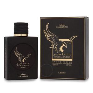 عطر ملك الطيور أسود (مُركز) من لطافة للرجال سعة 100 مل